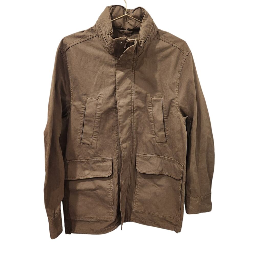 Madewell brown cargo Field jacket size small - Picture 5 of 7
